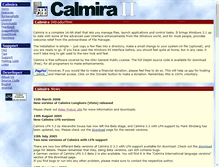 Tablet Screenshot of calmira.de